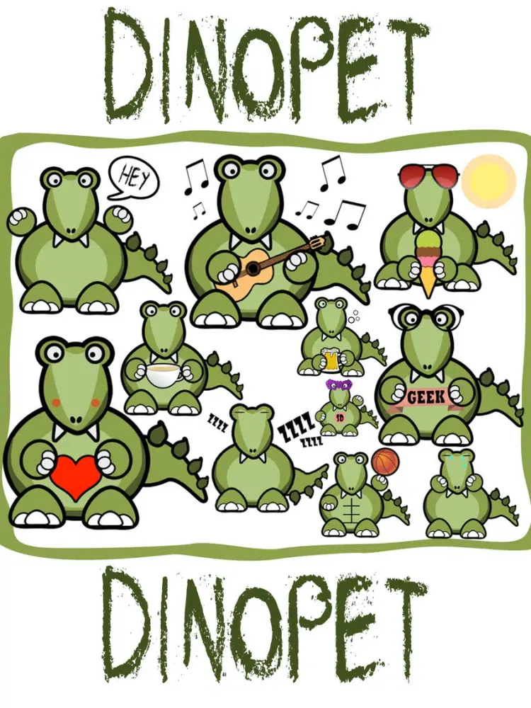 Ảnh chụp màn hình của DinoPet iPad 