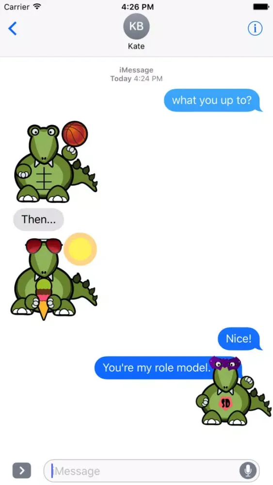 Ảnh chụp màn hình của DinoPet