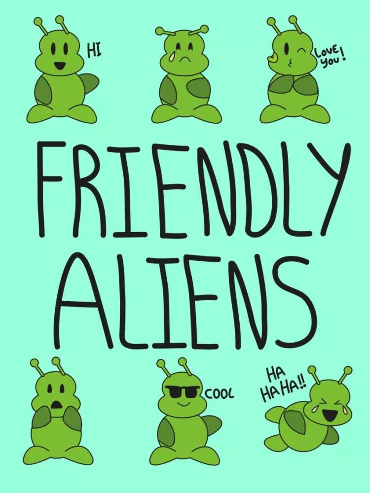 Green Aliens iPad 应用截图