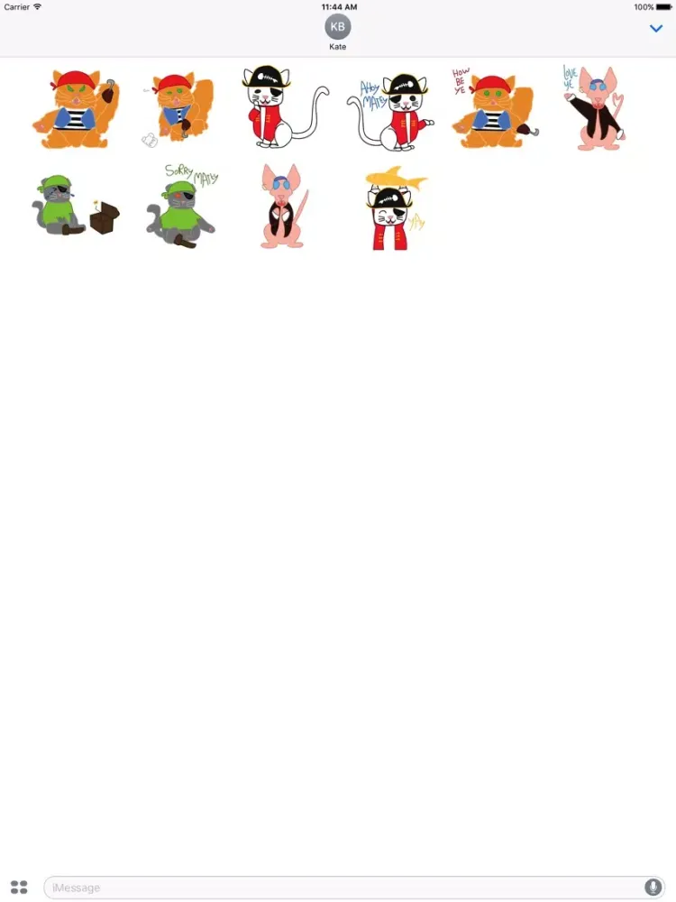 Pirate Cats iPad 應用截圖