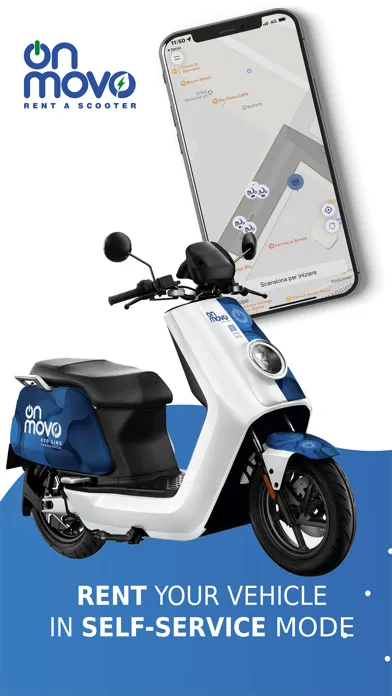 Capturas de pantalla de OnMovo Scooter Rental