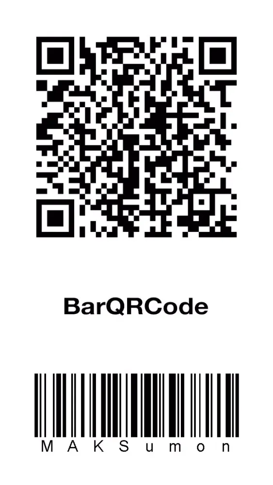 BarQR-Code Screenshots