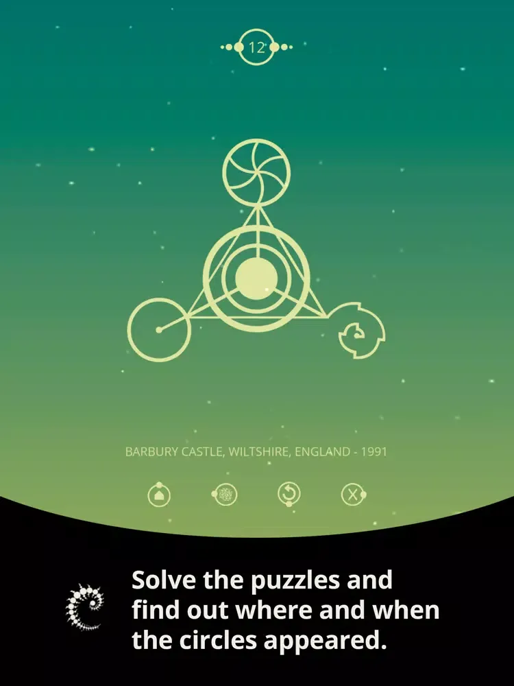 Crop Circles Puzzle iPad  स्क्रीनशॉट