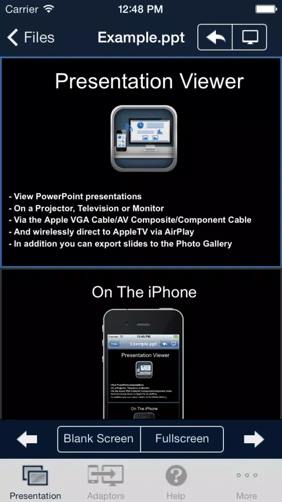 Tangkapan layar Presentation Viewer - Free