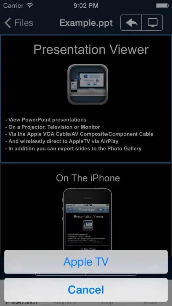 Tangkapan layar Presentation Viewer - Free