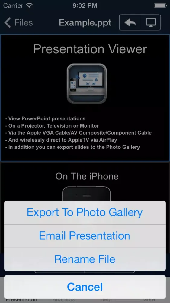 Tangkapan layar Presentation Viewer - Free