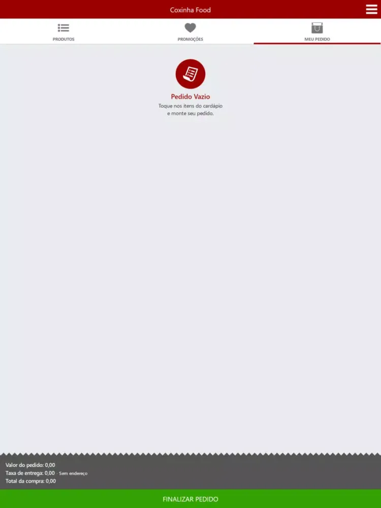 تصاویر Coxinha Food iPad 