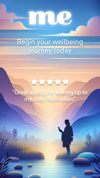 Me: Motivation & Wellness سکرین شاٹس