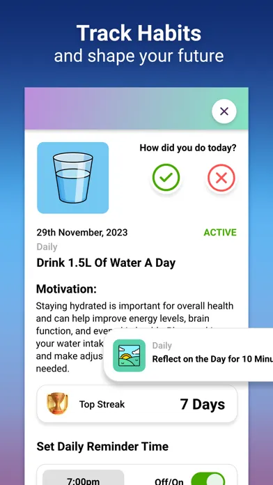 Me: Motivation & Wellness سکرین شاٹس
