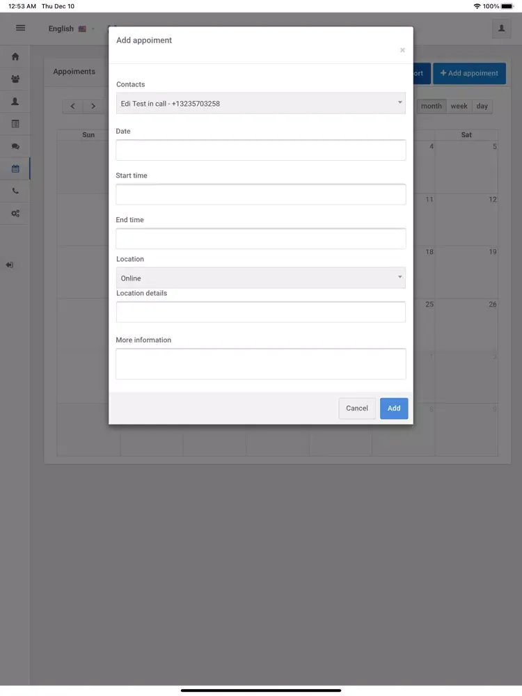 Zrzuty ekranu OnPoint Assistant iPad 