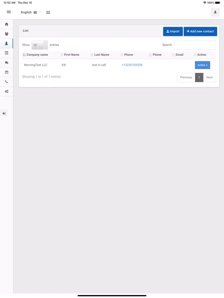 Zrzuty ekranu OnPoint Assistant iPad 