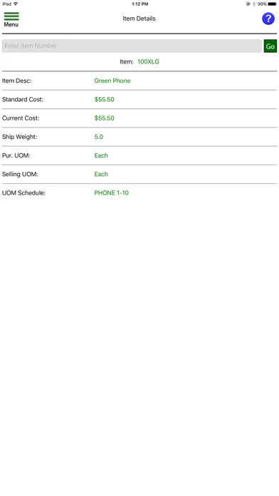 Phys Inventory for Dynamics GP スクリーンショット