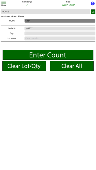 Captures d'écran de Phys Inventory for Dynamics GP