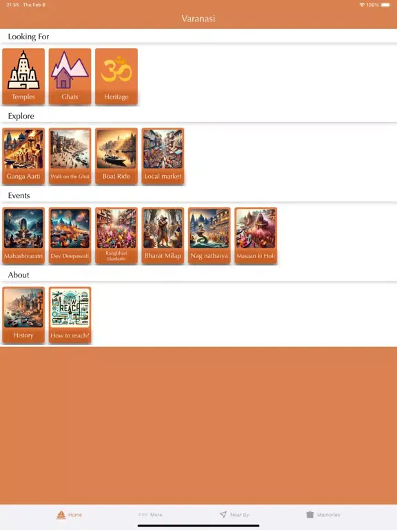 Discover Varanasi iPad  스크린샷