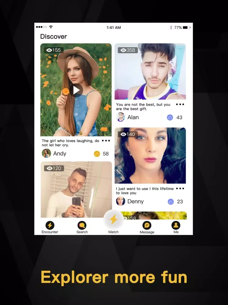ONE NIGHT STAND - ONS DATING iPad  स्क्रीनशॉट