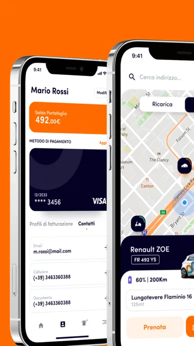 Capturas de tela do On Mobility