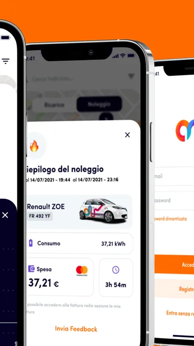 Capturas de tela do On Mobility