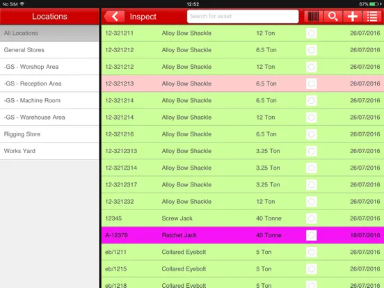 OnSiteForm iPad  سکرین شاٹس