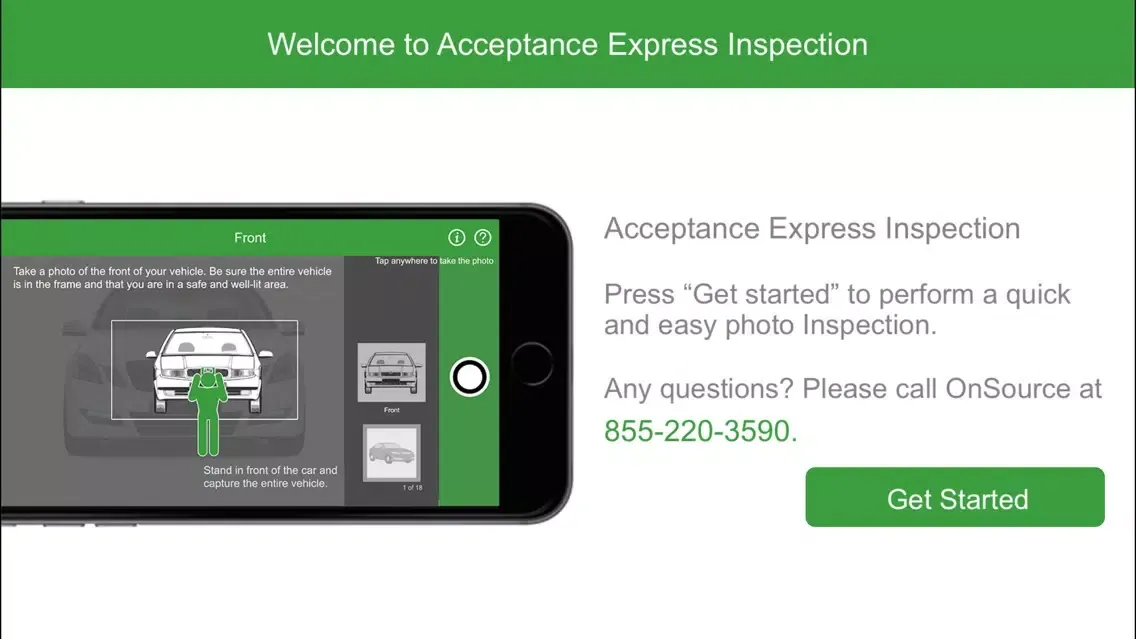 Acceptance Express Inspection 스크린샷