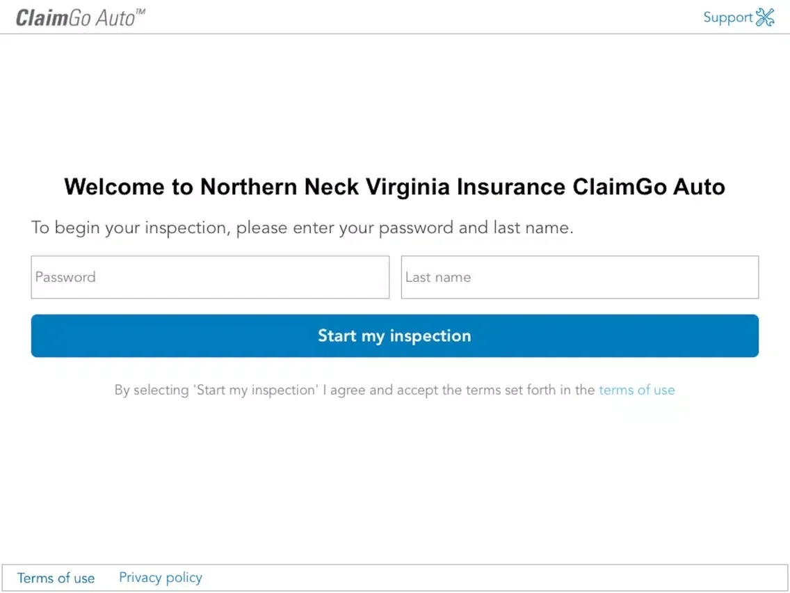Northern Neck ClaimGo Auto iPad  سکرین شاٹس