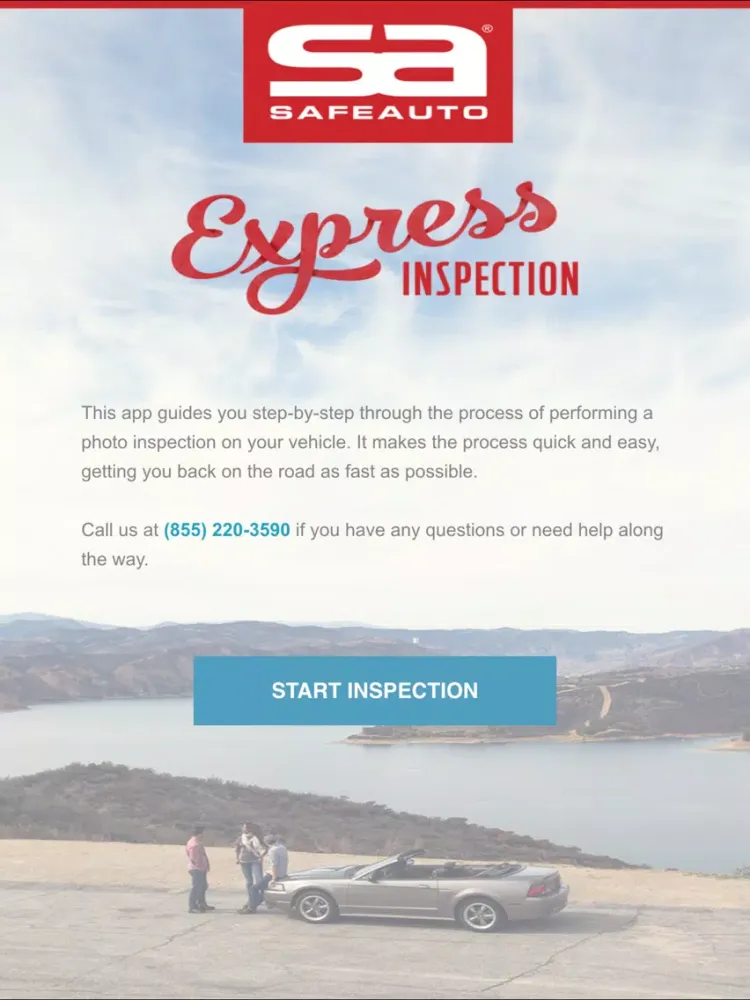 Safe Auto Express Inspection iPad  Ekran Görüntüleri