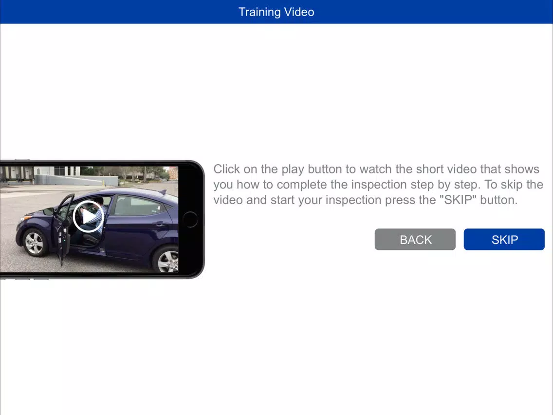 Sentry Express Inspection iPad 应用截图