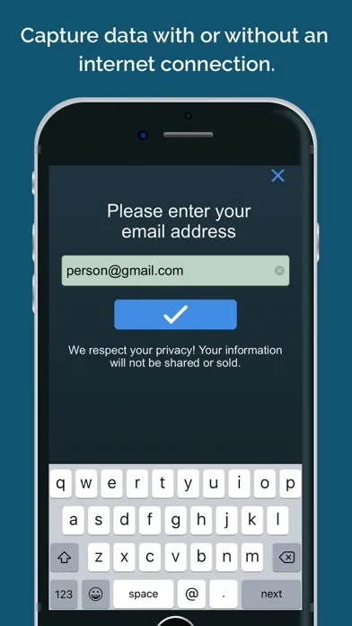 Zrzuty ekranu OnSpot Social Lead Capture