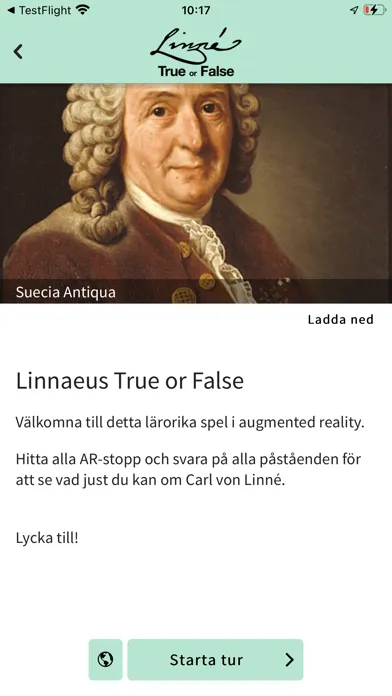 Скриншоты Linné True or False