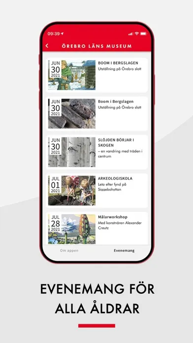 Screenshot di Örebro läns museum