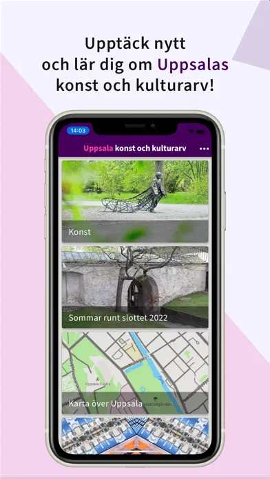 Capturas de pantalla de Uppsala Art and Culture