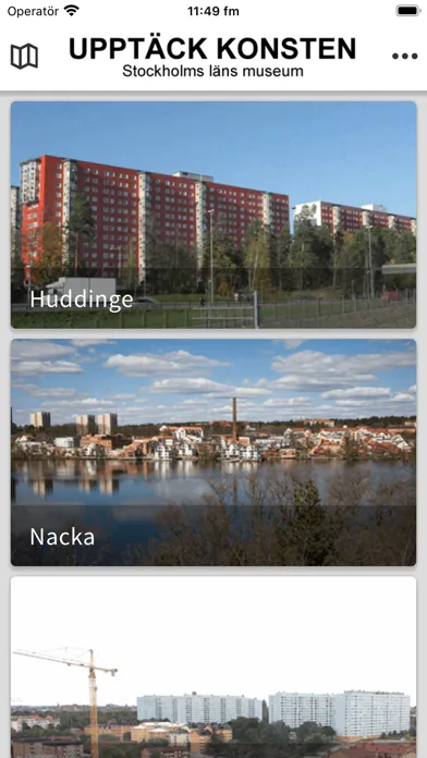 Screenshot di Upptäck Konsten