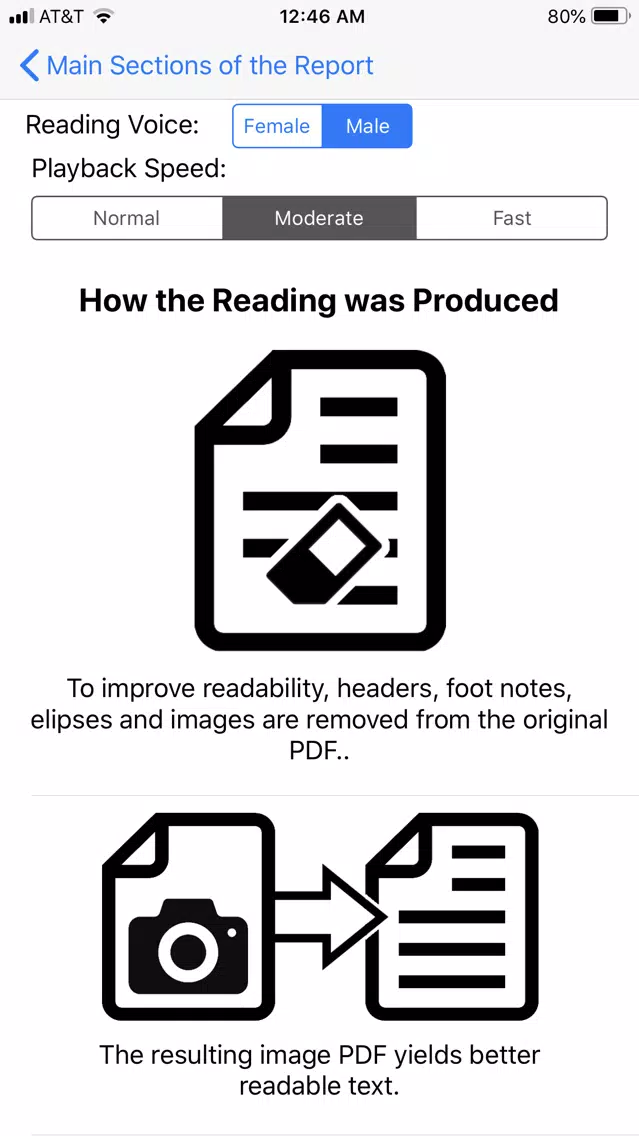 Capturas de pantalla de The Mueller Report Easy Reader