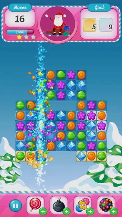 Capturas de tela do Santa's Christmas Journey