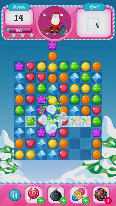 Capturas de tela do Santa's Christmas Journey