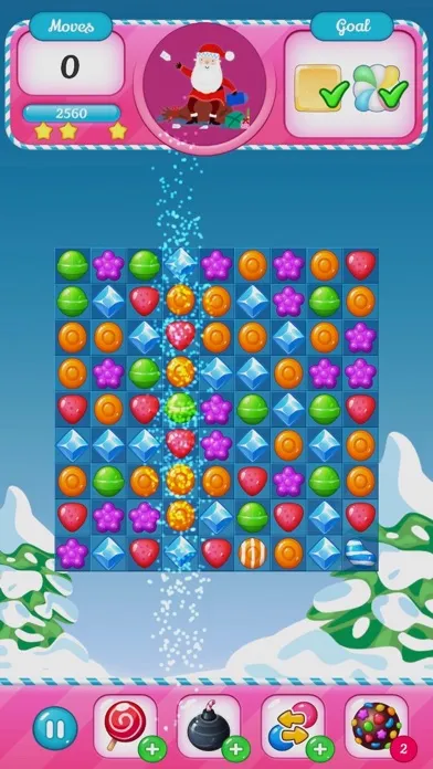 Capturas de tela do Santa's Christmas Journey