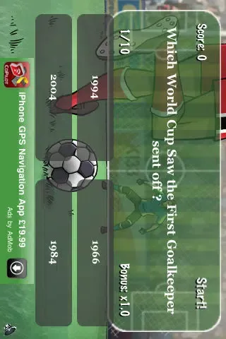 Zrzuty ekranu Big Football Quiz Lite
