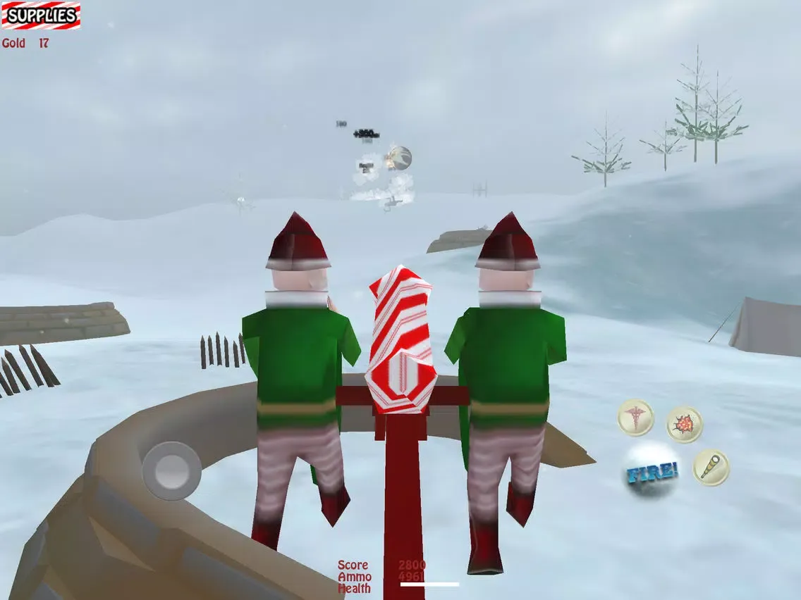 Capturas de tela do Aaargh! Santa vs Zombie Pirates iPad 