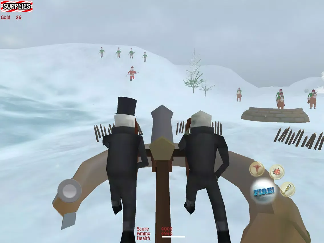 Capturas de tela do Aaargh! Santa vs Zombie Pirates iPad 