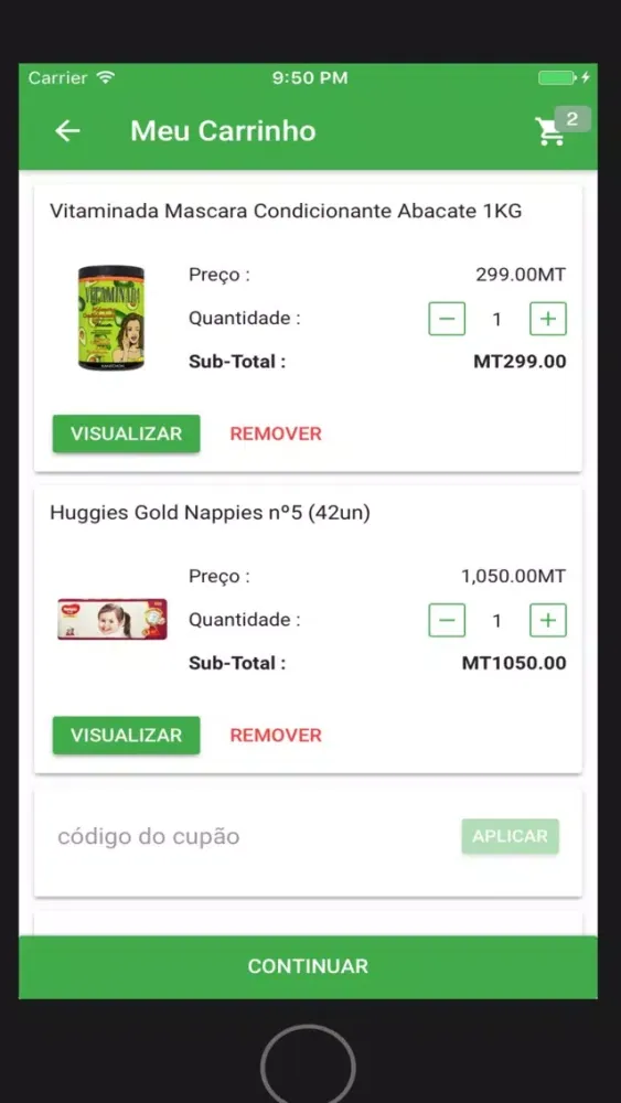 Capturas de pantalla de SuperMart