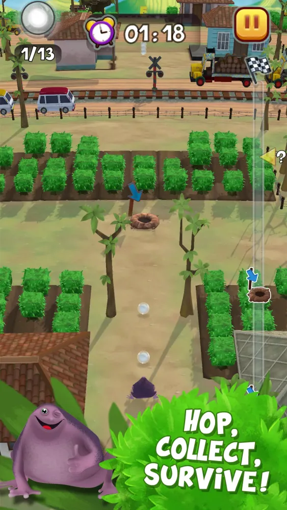 Save the Purple Frog Game Screenshots