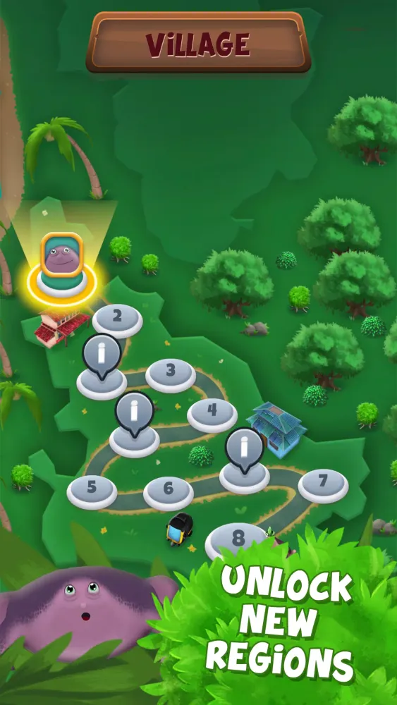 Save the Purple Frog Game Screenshots