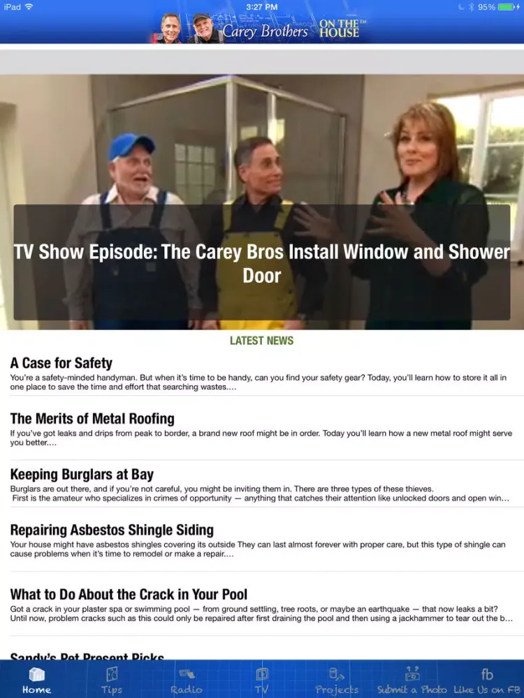 صور On The House – Home Improvement Tips From The Pros iPad 