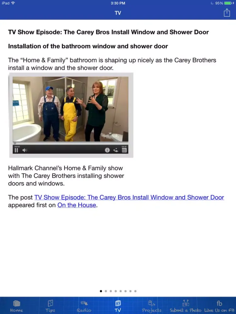 صور On The House – Home Improvement Tips From The Pros iPad 