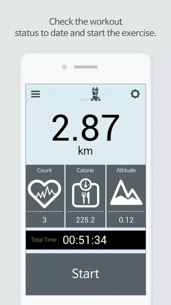 ภาพหน้าจอของ iKelpieTracker - GPS activity tracking