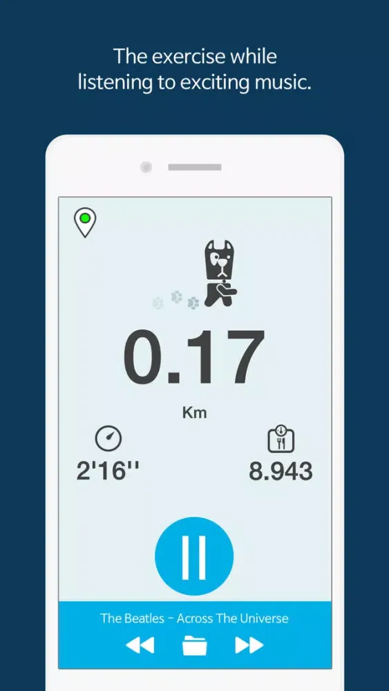 ภาพหน้าจอของ iKelpieTracker - GPS activity tracking