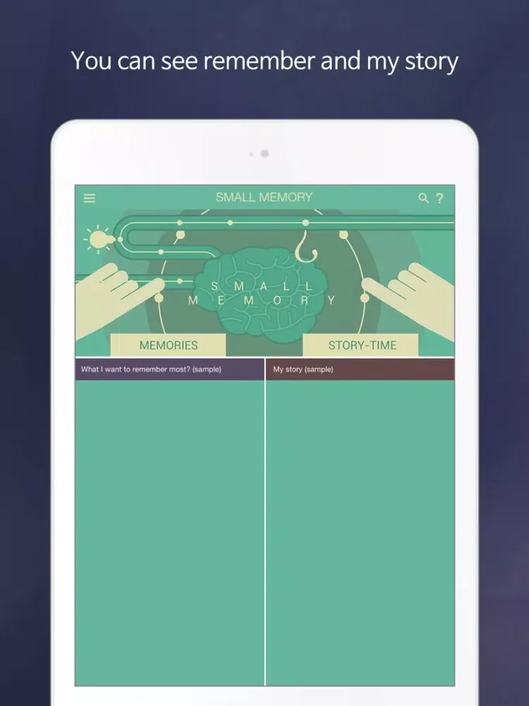Small Memory - Story-Time iPad  স্ক্রিনশট