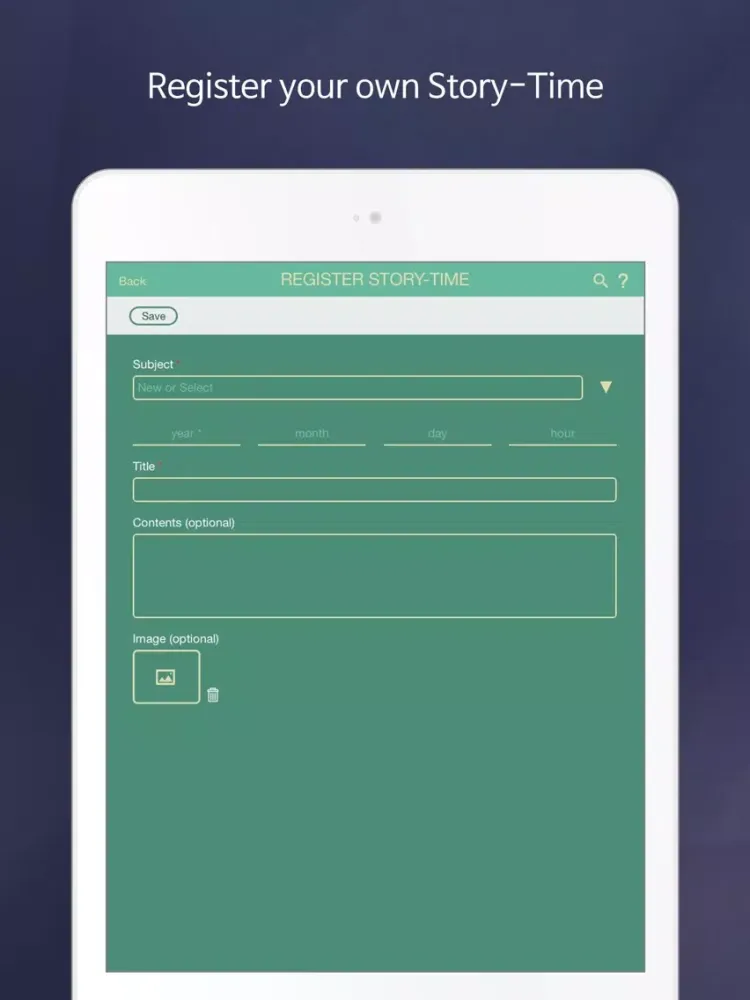 Small Memory - Story-Time iPad  স্ক্রিনশট