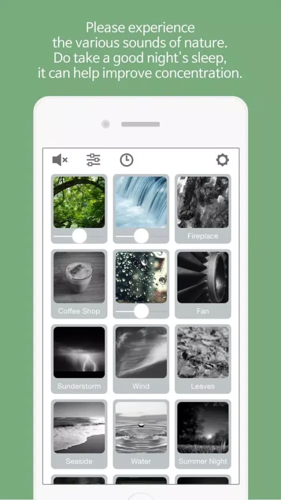 Zrzuty ekranu Sky Sound : White Noise for meditaion