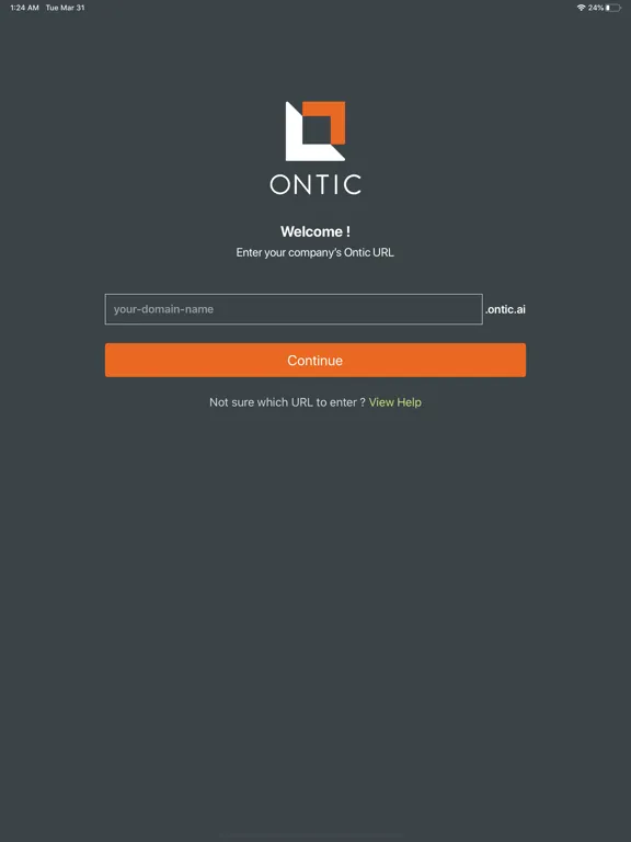 Ontic Technologies iPad Screenshots