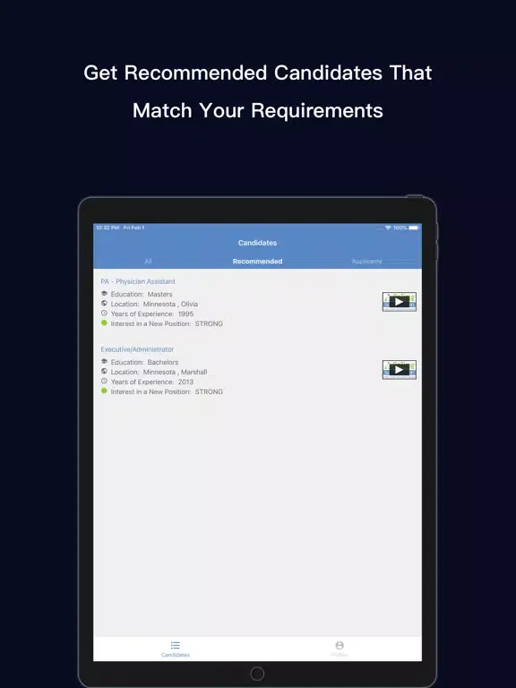 On Time Employers iPad  Screenshots